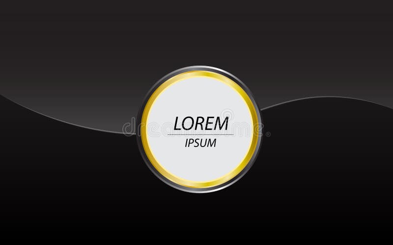 Vector glossy material blank button modern design background vector illustration