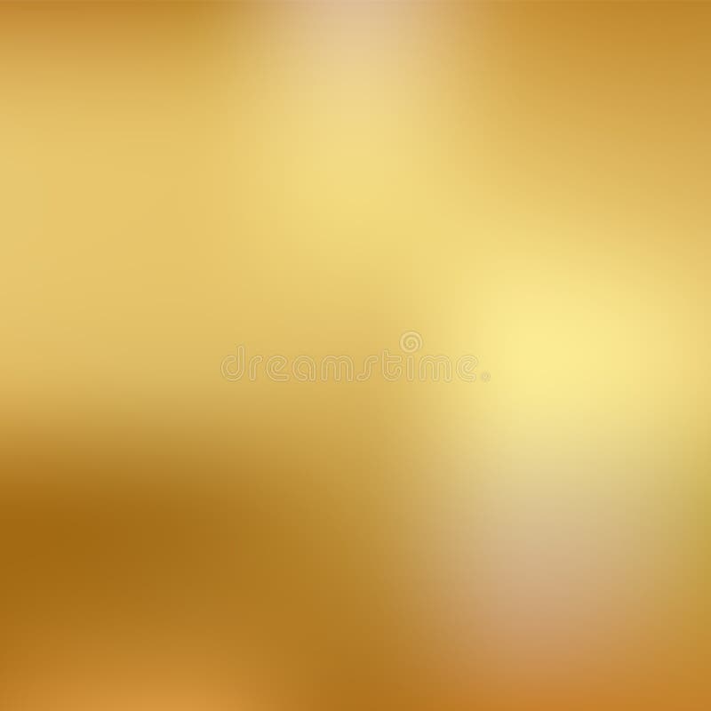 Vector gold blurred gradient style background. Abstract smooth colorful illustration, social media wallpaper vector illustration