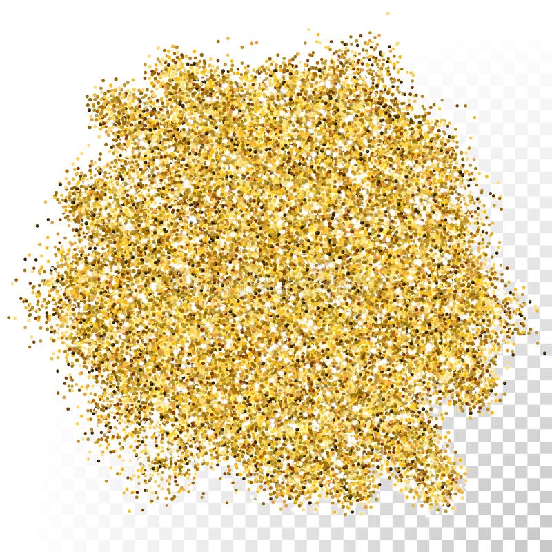 Vector Gold Glitter Particles Texture Stock Illustration - Illustration ...