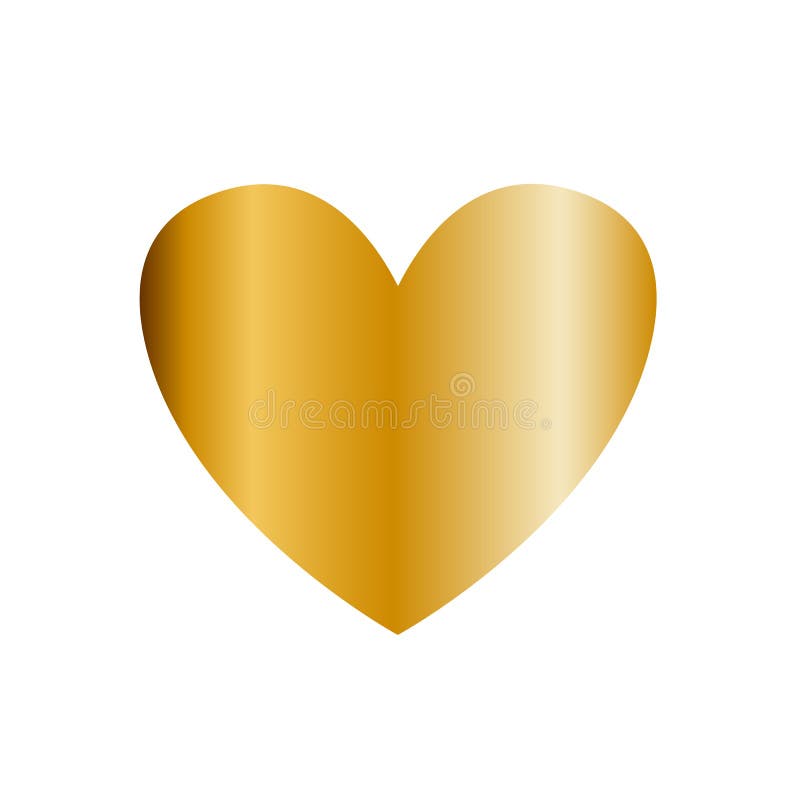 golden hearts background