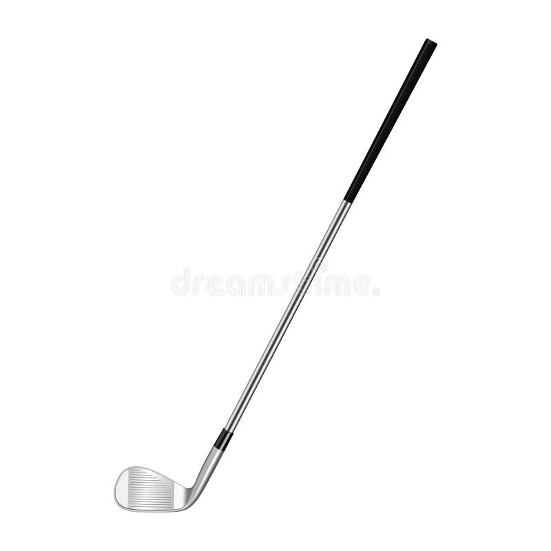 Vector golf club royalty free illustration