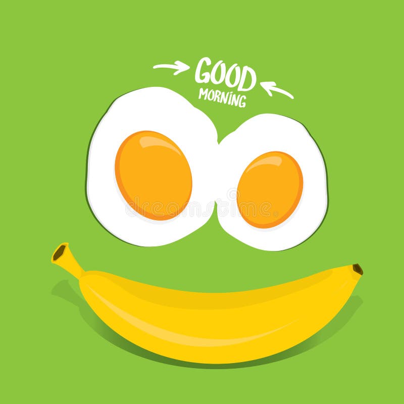 Vector Good Morning Funny Concept Vector Stock Vector - Illustration of ...