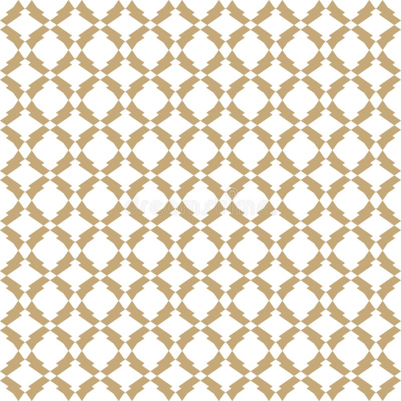 Vector gouden en wit naadloos patroon in Arabische stijl Abstracte ornamenten royalty-vrije illustratie Vector gouden en wit naadloos patroon in Arabische stijl Abstracte ornamenten royalty-vrije illustratie