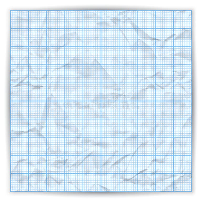 Crumpled Graph Paper Stock Illustrations – 554 Crumpled Graph Paper