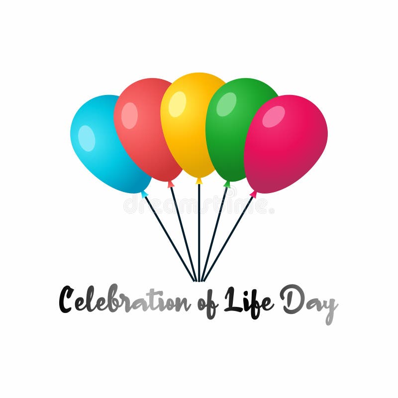 vector-graphic-of-celebration-of-life-day-stock-vector-illustration