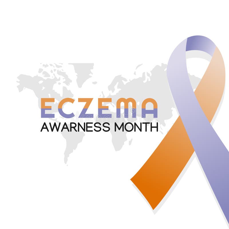 Vector Graphic of Eczema Awareness Month Perfect for Eczema Awareness