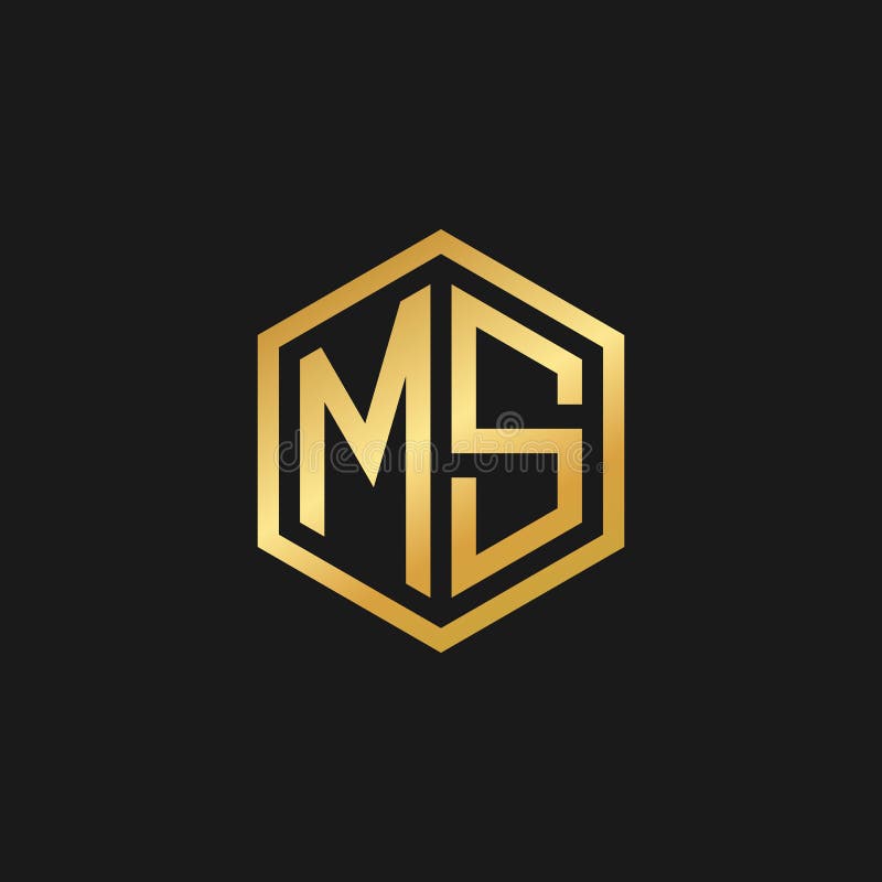 vector-graphic-initials-letter-ms-logo-design-template-stock-vector
