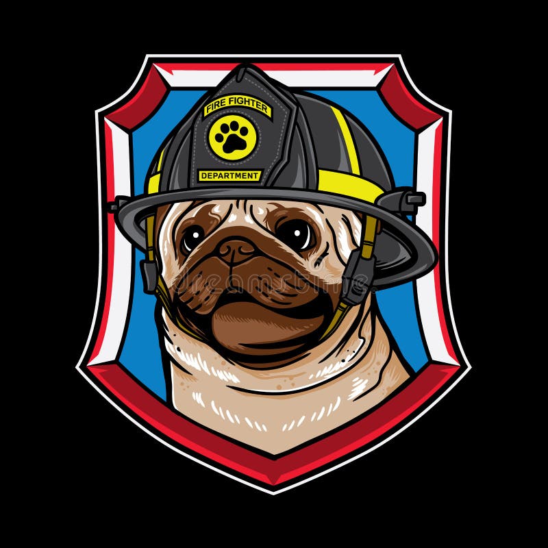 fire dog clipart