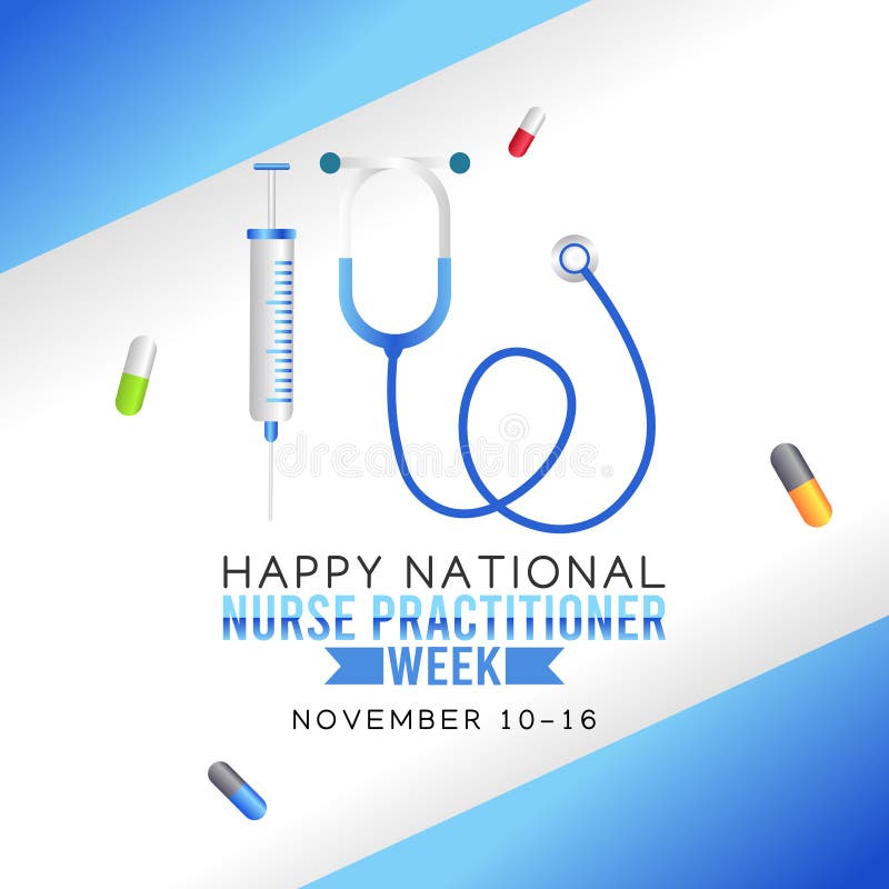 Vector Graphic of National Nurse Practitioner Week Good for National