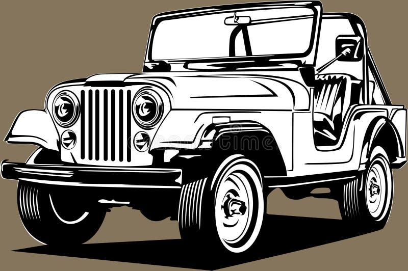 Jeep Wrangler Stock Illustrations – 179 Jeep Wrangler Stock Illustrations,  Vectors & Clipart - Dreamstime