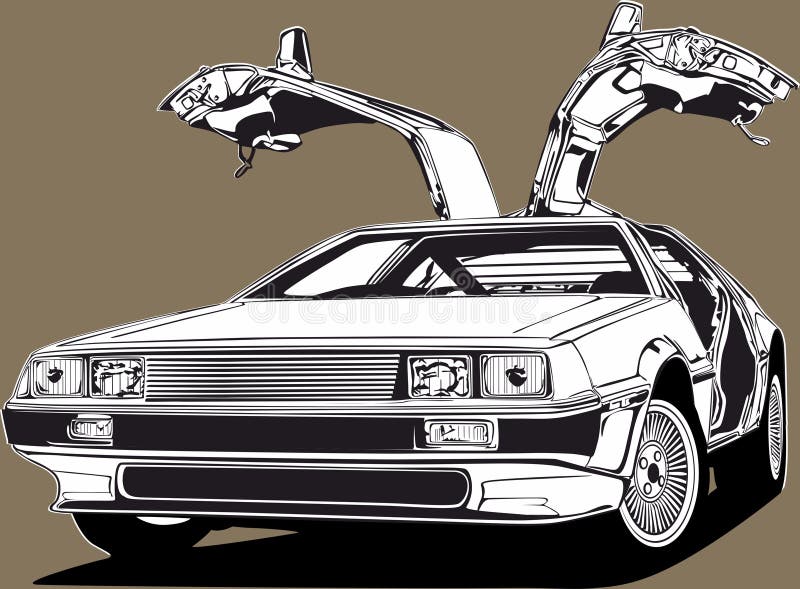 back to the future clipart