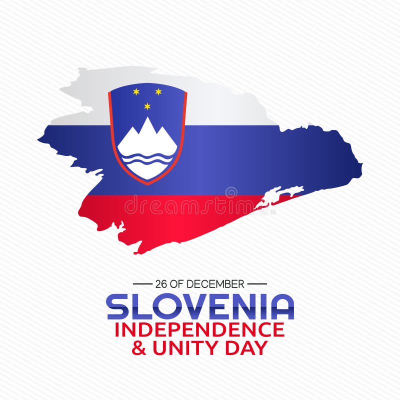 Vector Graphic of Slovenia Independence and Unity Day Stock Vector