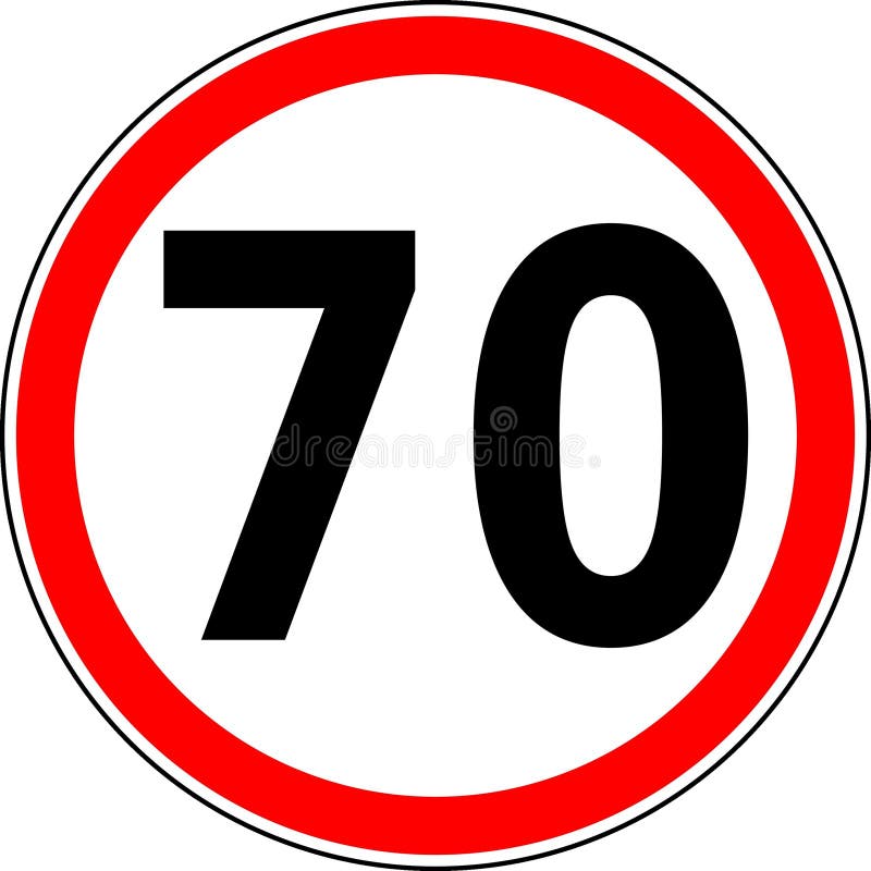 Vector Graphic Of A Uk 70 Miles Per Hour Speed Limit Road Sign It vector-graphic-of-a-uk-70-miles-per-hour-speed-limit-road-sign-it