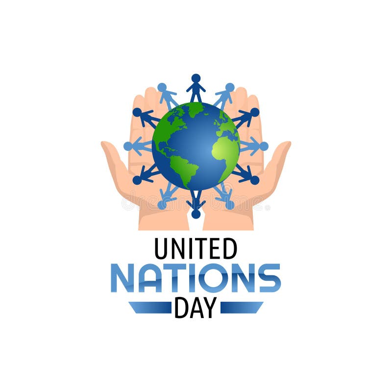 Vector Graphic of United Nations Day Stock Vector - Illustration of