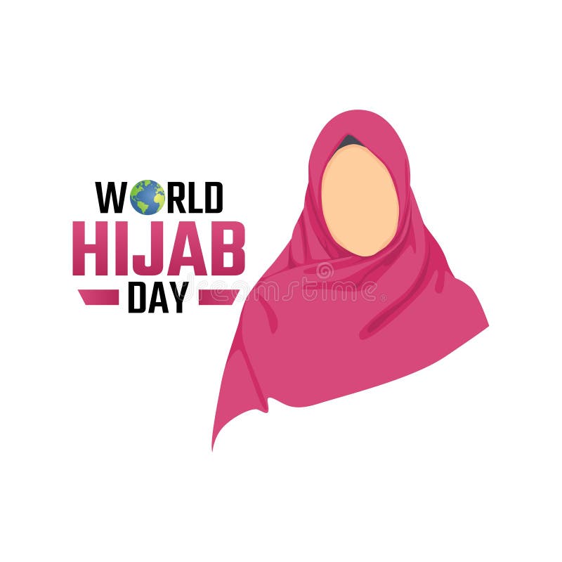 Vector Graphic of World Hijab Day Stock Vector Illustration of icon