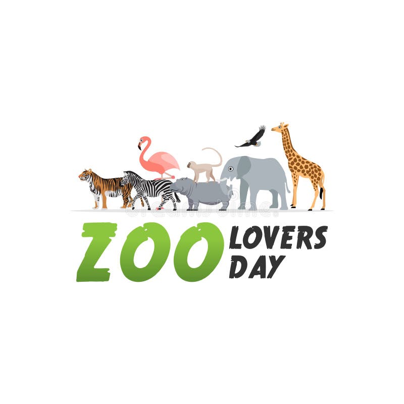 Vector Graphic of Zoo Lovers Day Good for Zoo Lovers Day Celebration