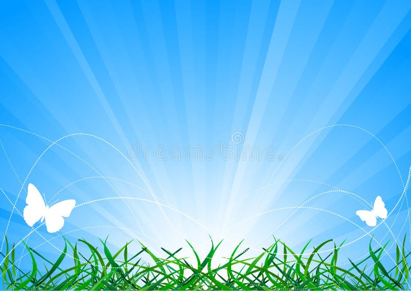 Vector green concept vector illustration