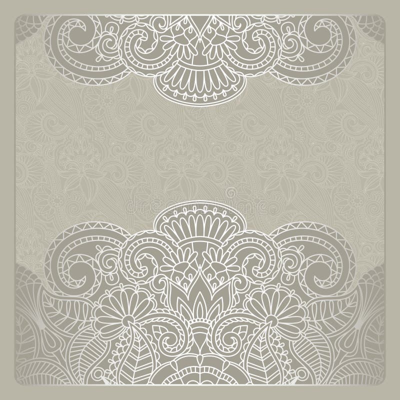 Set of lace borders stock vector. Illustration of embroidery - 40573248