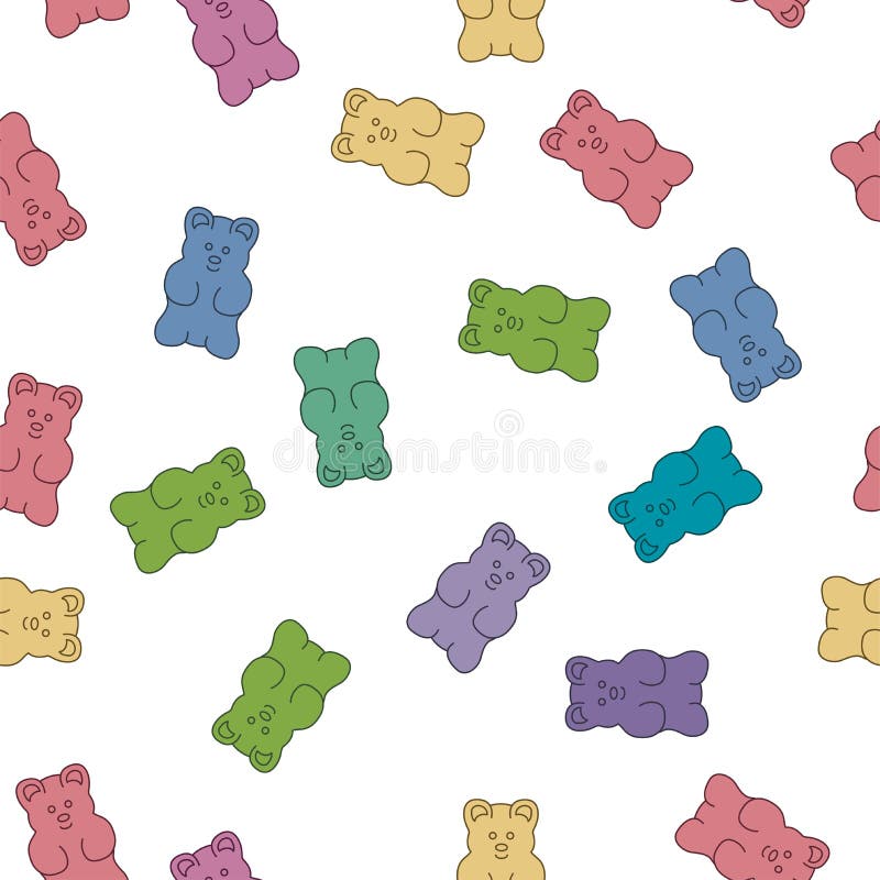 Gummy Bear Cartoon Stock Illustrations, Cliparts and Royalty Free