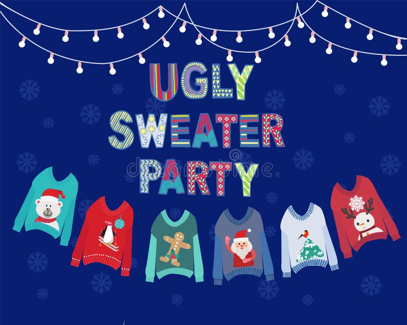 Ugly Sweater Holiday Party Invitation Card Stock Illustrations 1 054 Ugly Sweater Holiday Party Invitation Card Stock Illustrations Vectors Clipart Dreamstime