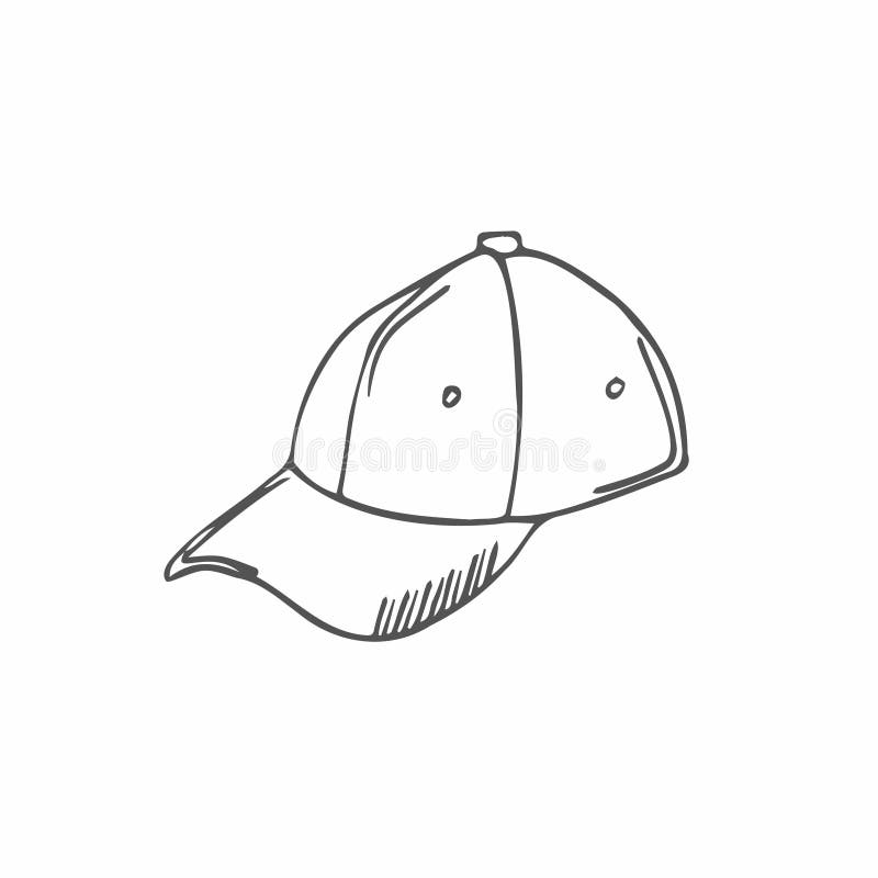 Premium Vector  Baseball doodle uniform vector baseball shirt pants  baseball cap and sport shoe