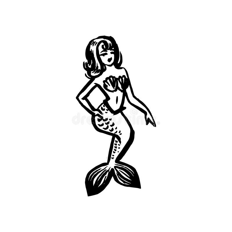 Mermaid Tail Temporary Tattoo Sticker - OhMyTat