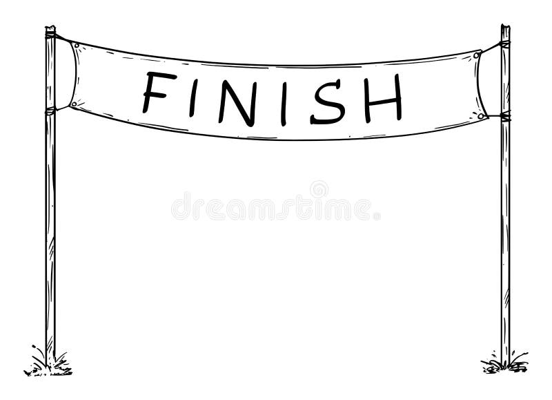 race start line clipart black