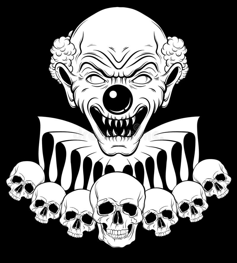 Clown and skull tattoo by Eliot Kohek  Photo 28929