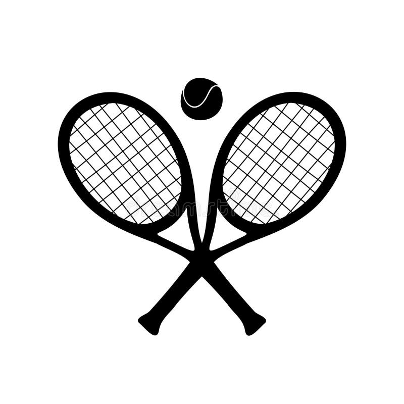 tennis racquet frame clipart black and white tennis racquet frame clipart black and white