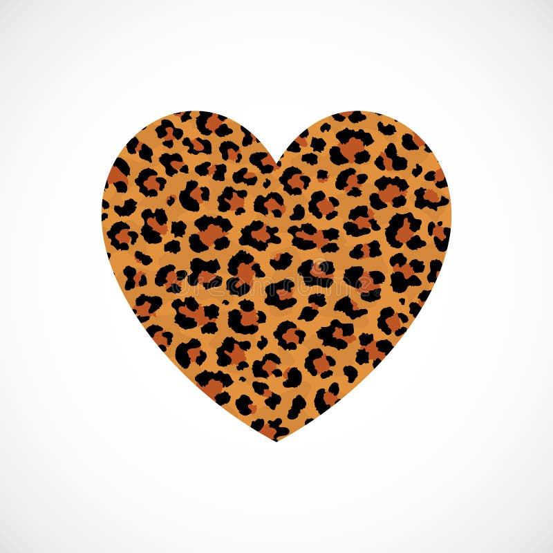 Leopard Heart Stock Illustrations – 3,486 Leopard Heart Stock  Illustrations, Vectors & Clipart - Dreamstime