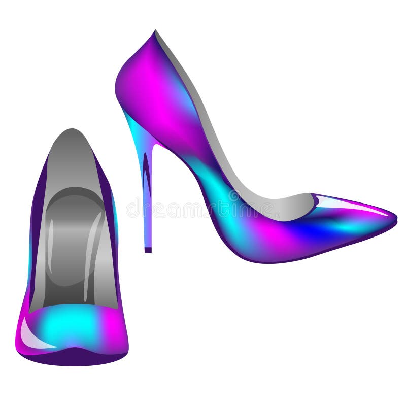 Buy RSVP by Nykaa Fashion Lavender Holographic Stiletto Heels Online