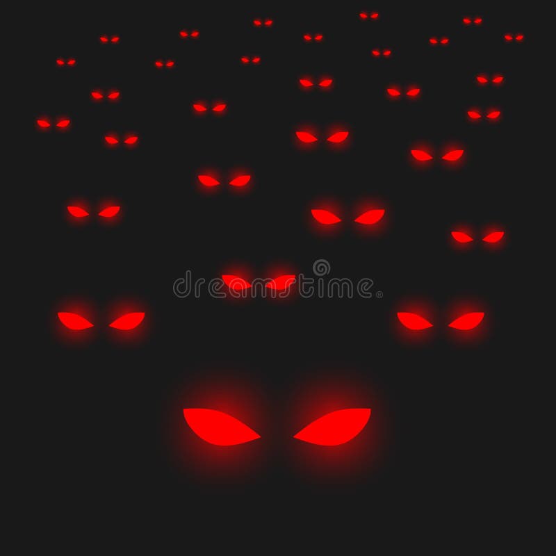 anime glowing red eyes gif