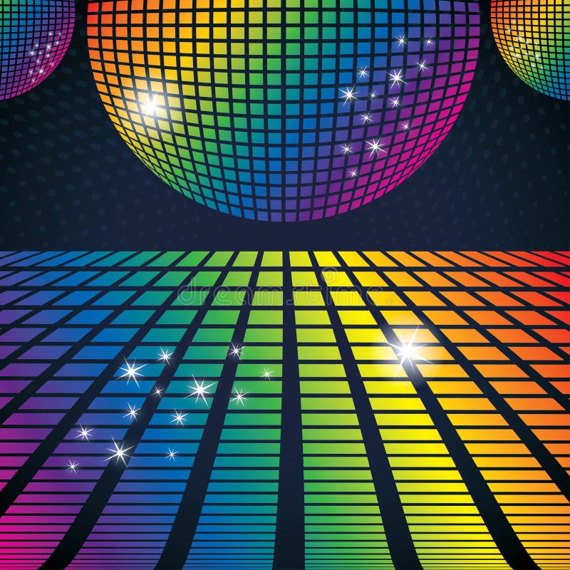 Vector illustration of abstract party background