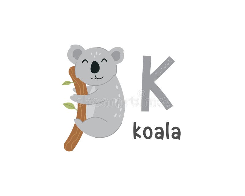 zonlicht ader koper Animal Alphabet Letter K Koala Stock Illustrations – 154 Animal Alphabet  Letter K Koala Stock Illustrations, Vectors & Clipart - Dreamstime