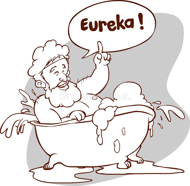 Eureka stock illustration. Illustration of person, idea - 36710922