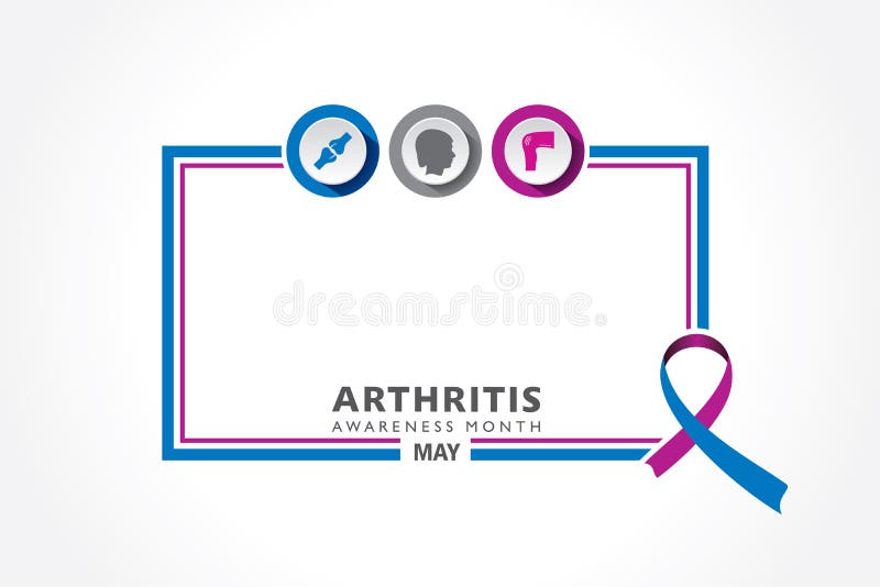 Vector Illustration of Arthritis Awareness Month Observed Each Year in