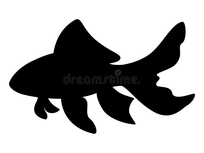 https://thumbs.dreamstime.com/b/vector-illustration-black-silhouette-golden-fish-vector-illustration-black-silhouette-golden-fish-isolated-white-background-149546651.jpg