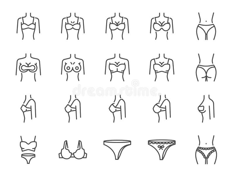 Woman Silhouettes With Different Breast Sizes From A To F. Female Busts  From Small To Large In Side View. Vector Illustration. Royalty Free SVG,  Cliparts, Vectors, and Stock Illustration. Image 121875263.