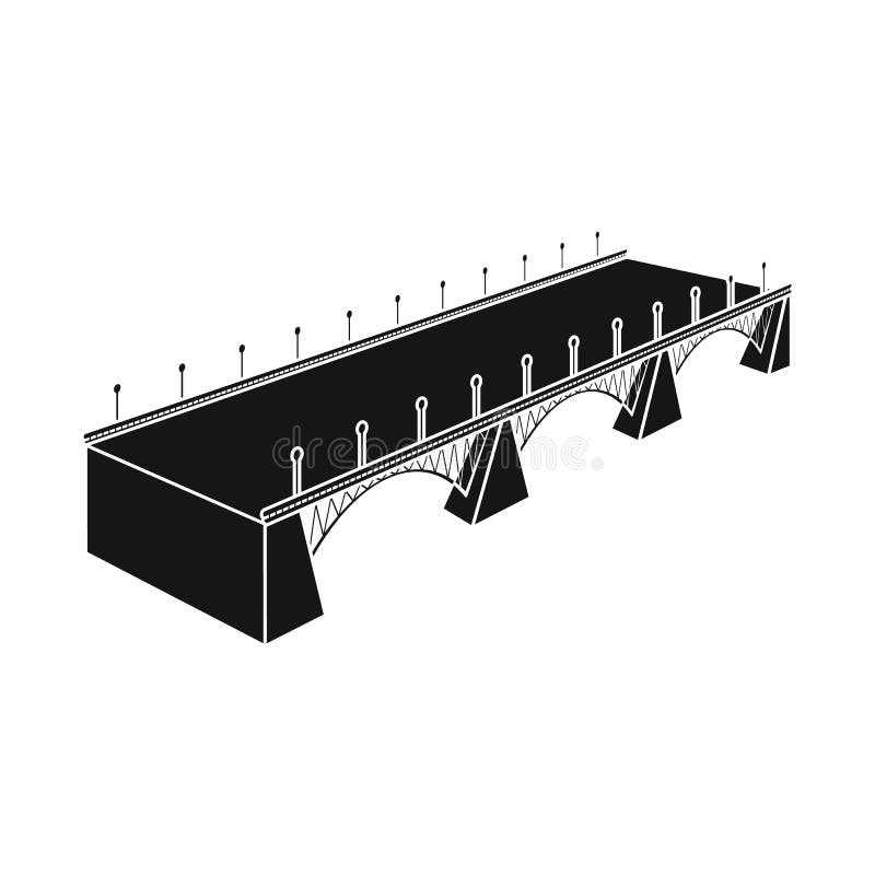 Vector Illustration Of Bridge And Building Symbol Set Of Bridge And Autobahn Stock Vector Illustration Stock Vector Illustration Of Column Connection