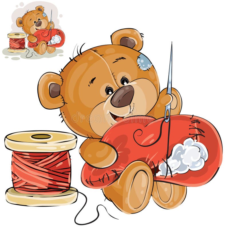 sewing bear