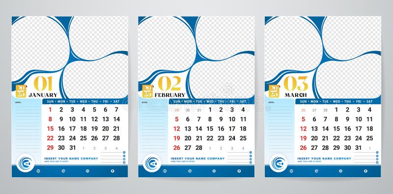 Corporate calendar design templates : 53 209 images, photos de stock,  objets 3D et images vectorielles