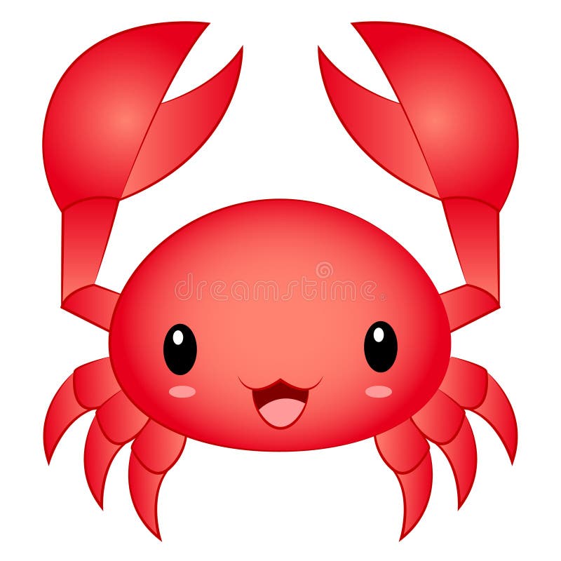 Kawaii Crab Stock Illustrations – 803 Kawaii Crab Stock