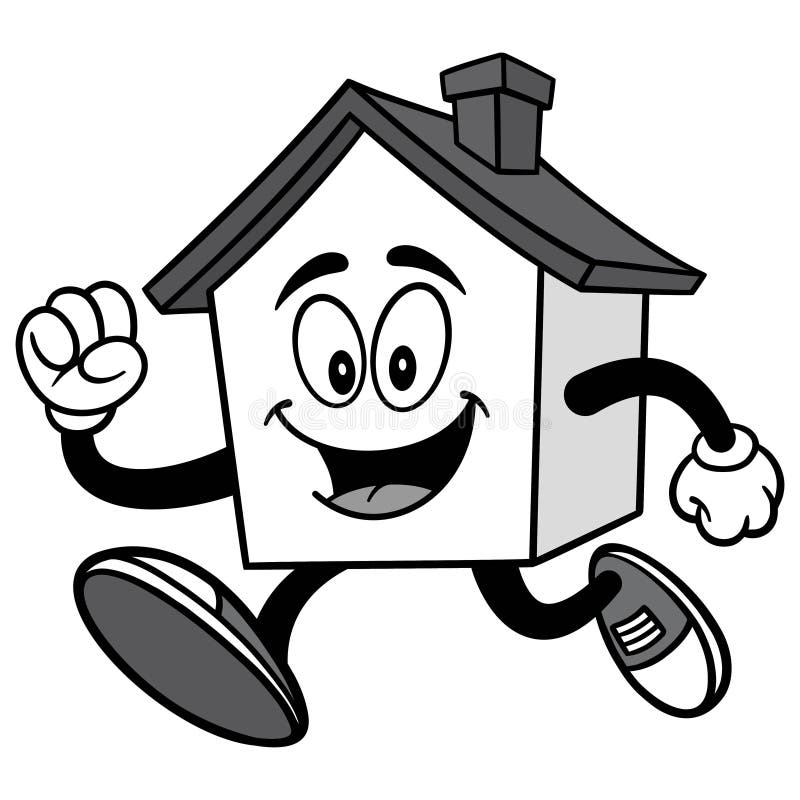 House Running Stock Illustrations – 2,324 House Running Stock  Illustrations, Vectors & Clipart - Dreamstime