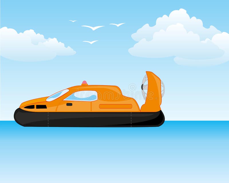 Hovercraft Vector Sketch Kids Style On Stock Vector Royalty Free  378627151  Shutterstock