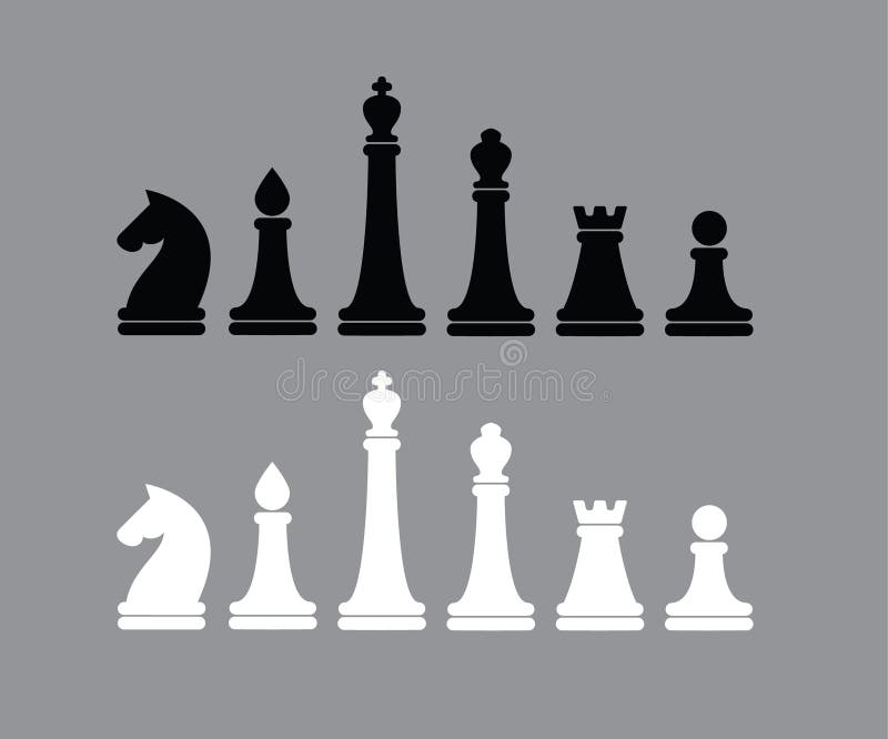 Chess figures. Vector pen drawing Stock Vector by ©Marinka 336274028