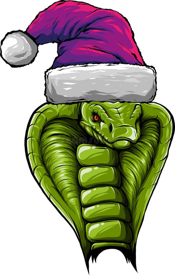 vector-illustration-cobra-snake-christmas-hat-279797932.jpg