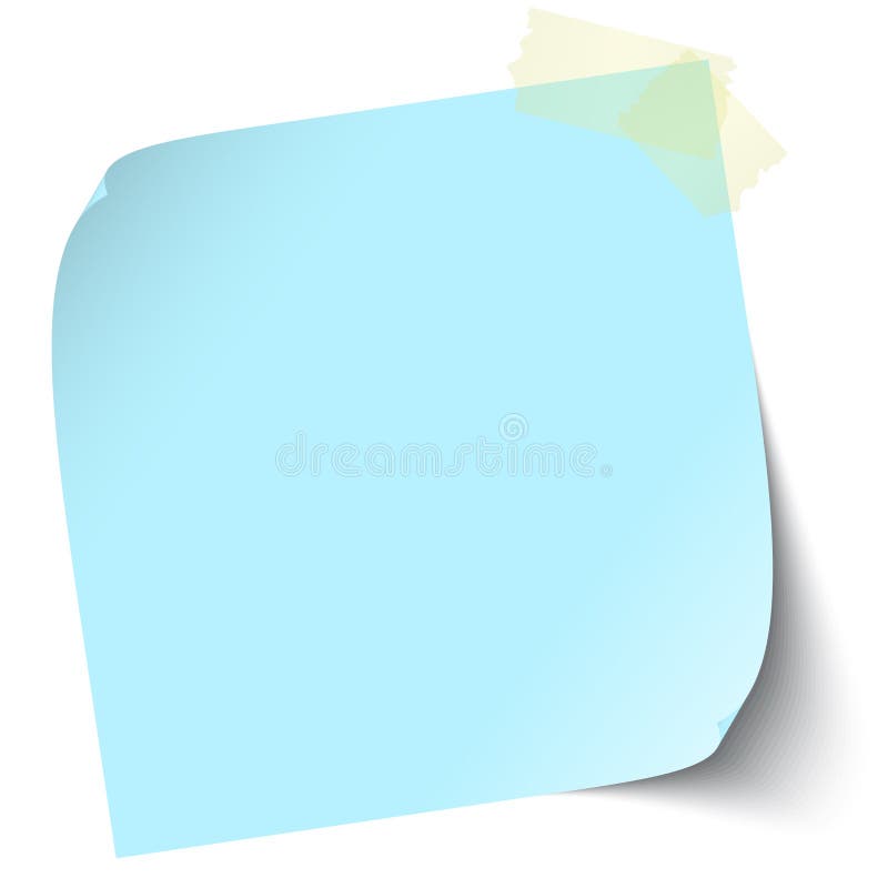 Sticky Notes Stock Illustration - Download Image Now - Adhesive