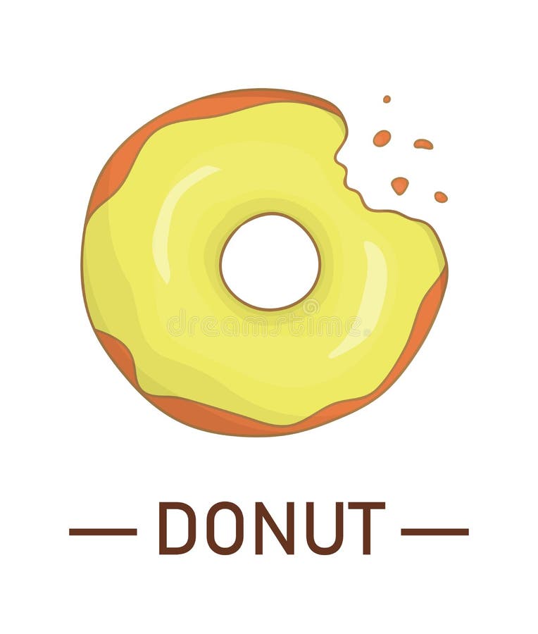 Vector illustration of colorful doughnut royalty free illustration Vector illustration of colorful doughnut royalty free illustration