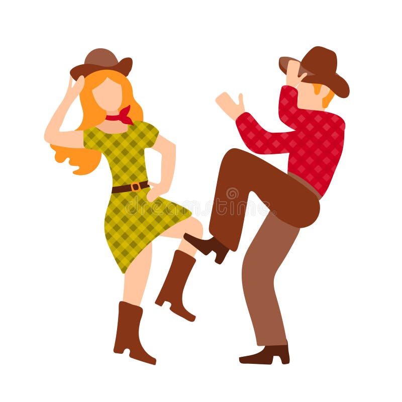 cowboy and cowgirl clip art