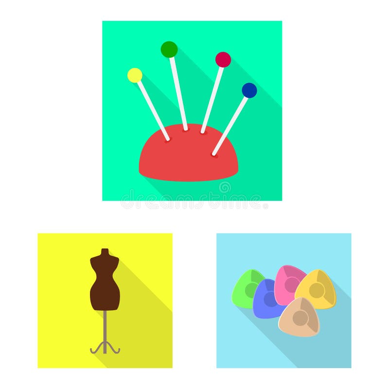 Vector Illustration of Craft and Handcraft Icon. Set of Craft and ...